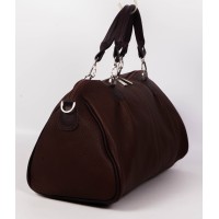 Кожаная женская сумка коричневая